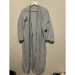ATELIERS SCARLETTE Kimonour And White Stripe Robe -‎ No Tie